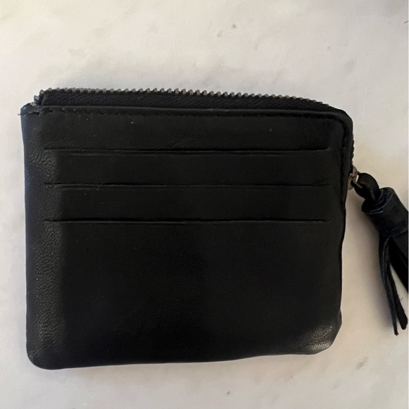 Leather pouch wallet - Picture 2 of 4